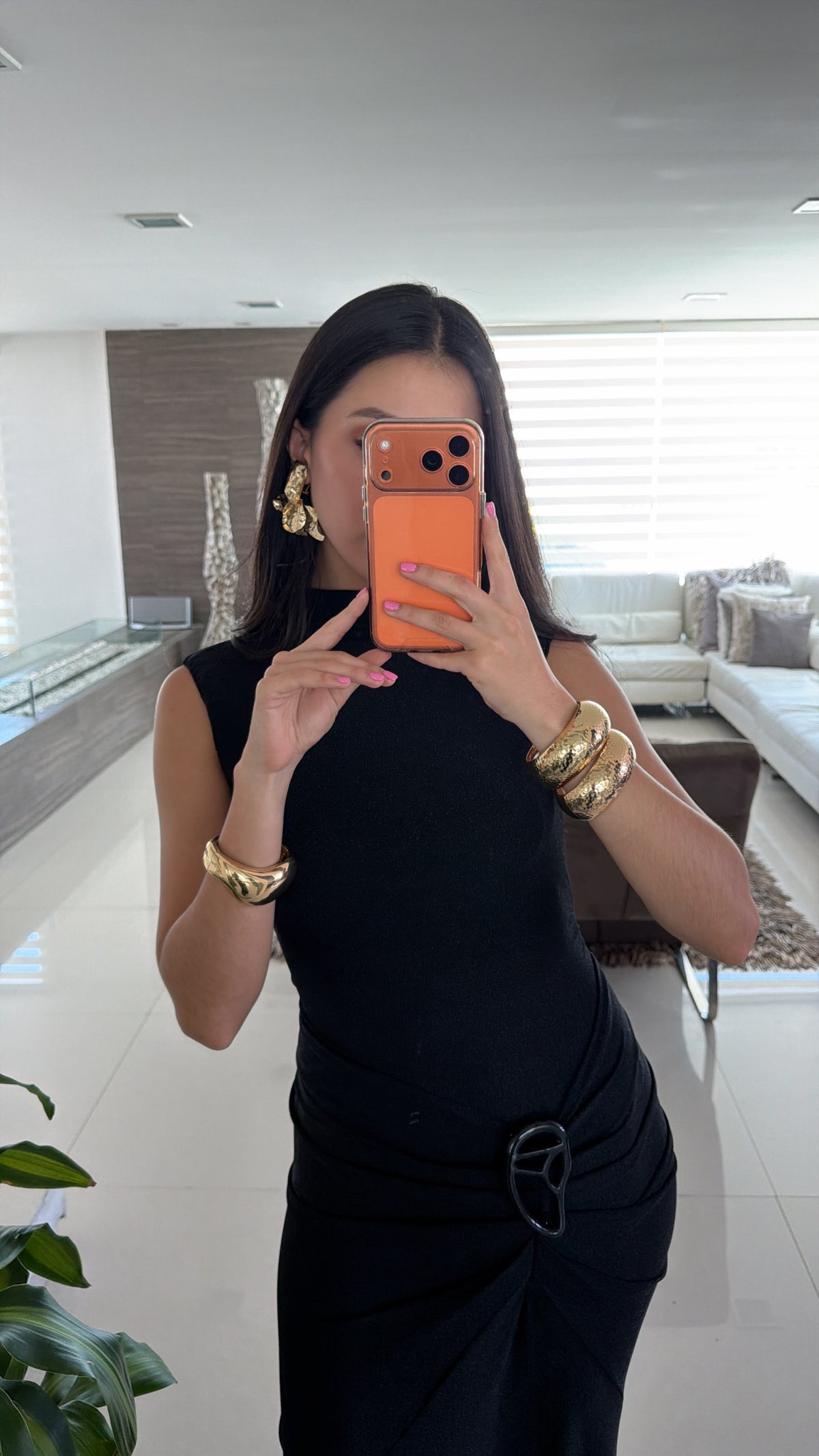 VESTIDO CELESTE