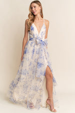VESTIDO BLUE MULTICOLOR