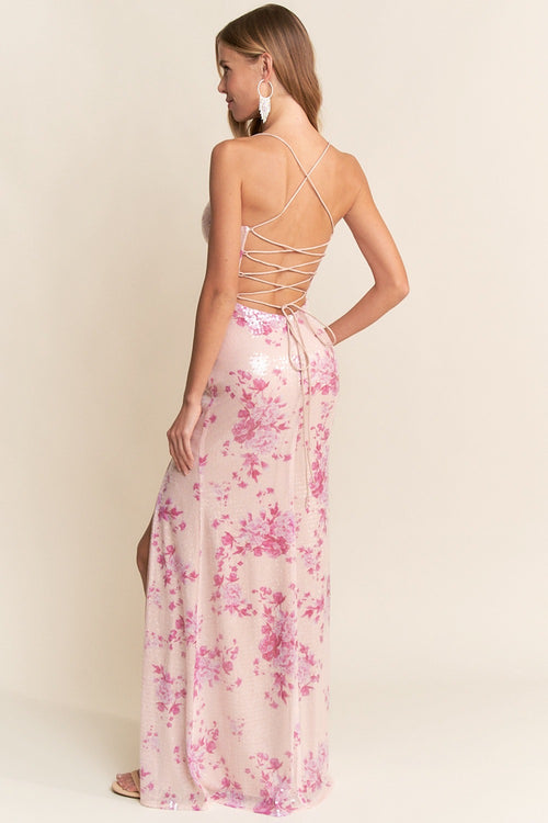 VESTIDO PINK PRINT