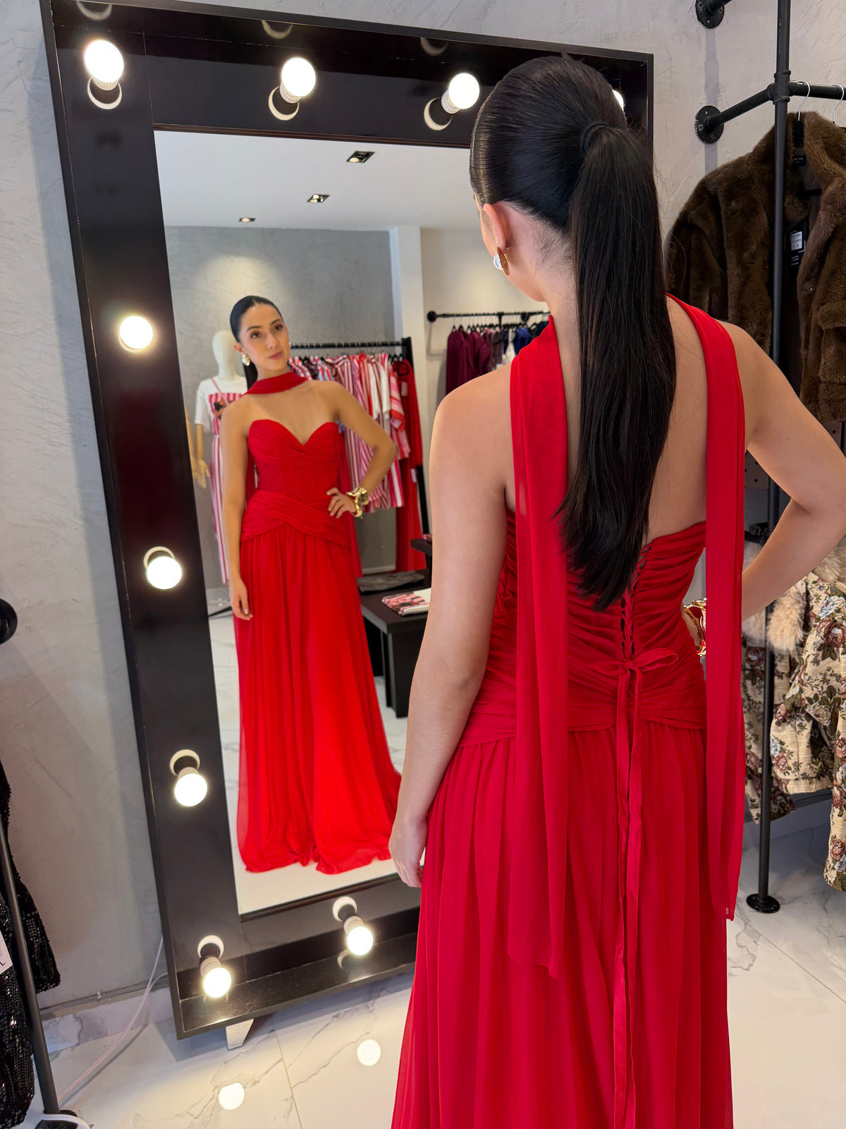 VESTIDO RUBI ROJO