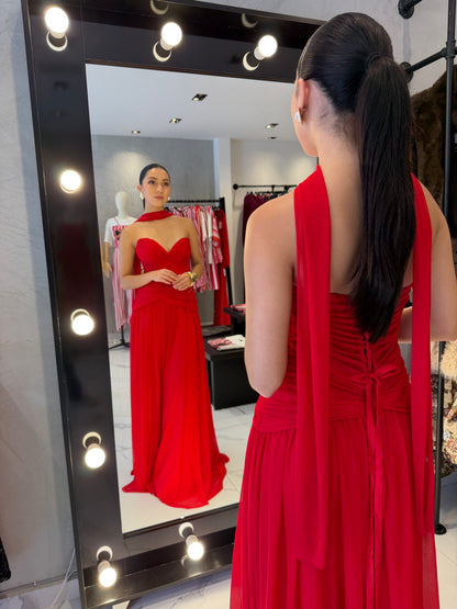 VESTIDO RUBI ROJO