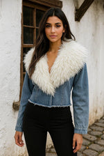 CHAMARRA DENIM PELUCHE