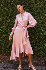 Vestido Blush Satin