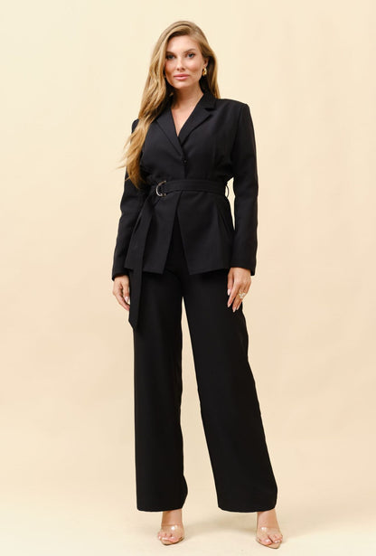 SET NEGRO BLAZER