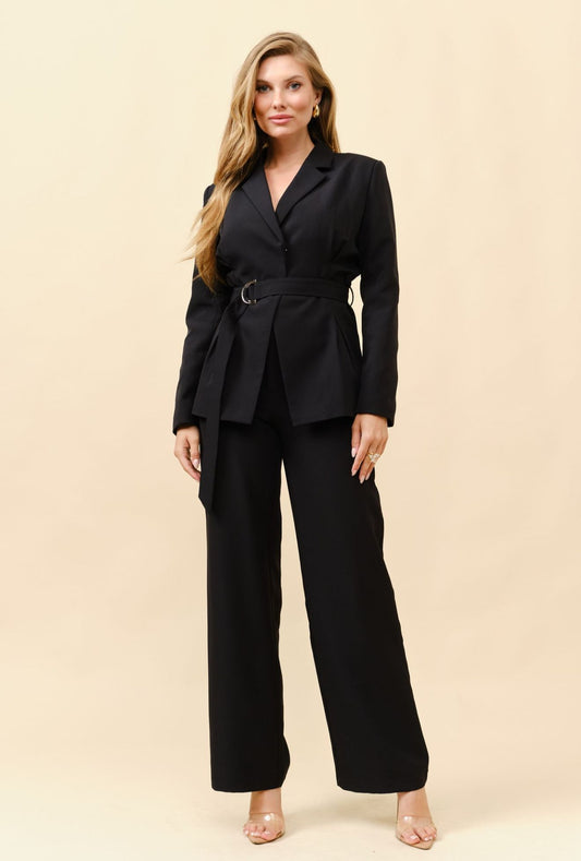 SET NEGRO BLAZER