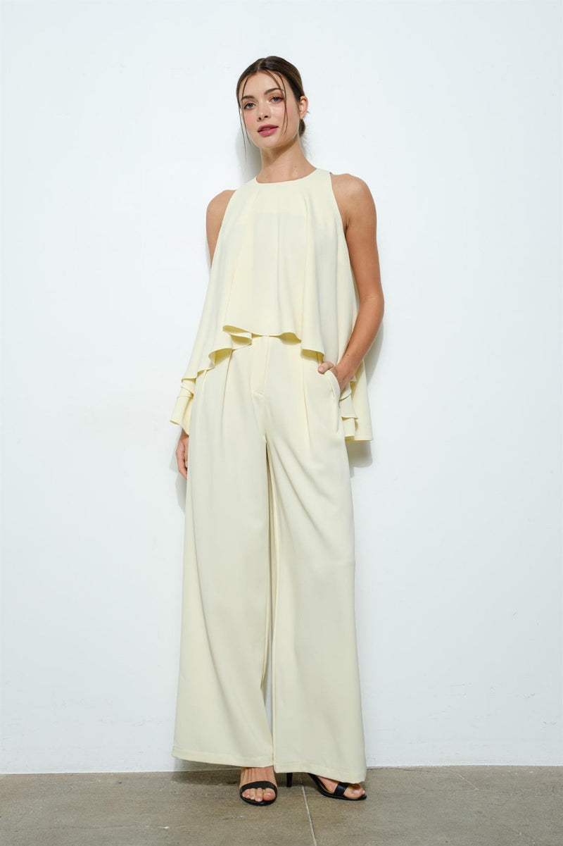 SET BUTTER YELLOW
