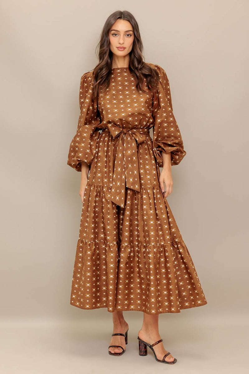 MAXI DRESS MOCHA