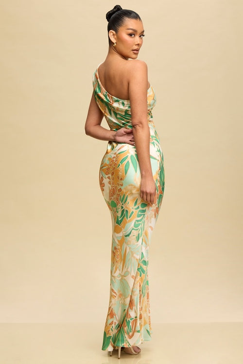 VESTIDO UN HOMBRO COLORES