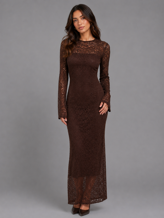 VESTIDO ENCAJE LUA