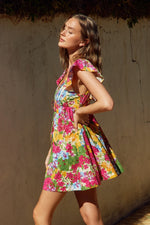 VESTIDO FLOREADO COLORES