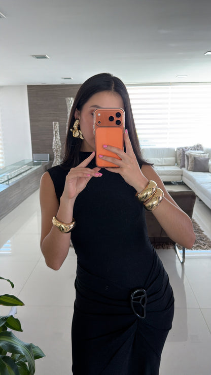 VESTIDO CELESTE