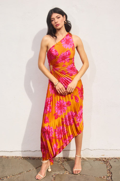 VESTIDO ASIMÉTRICO COLORES