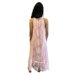 VESTIDO ENCAJE ROSA
