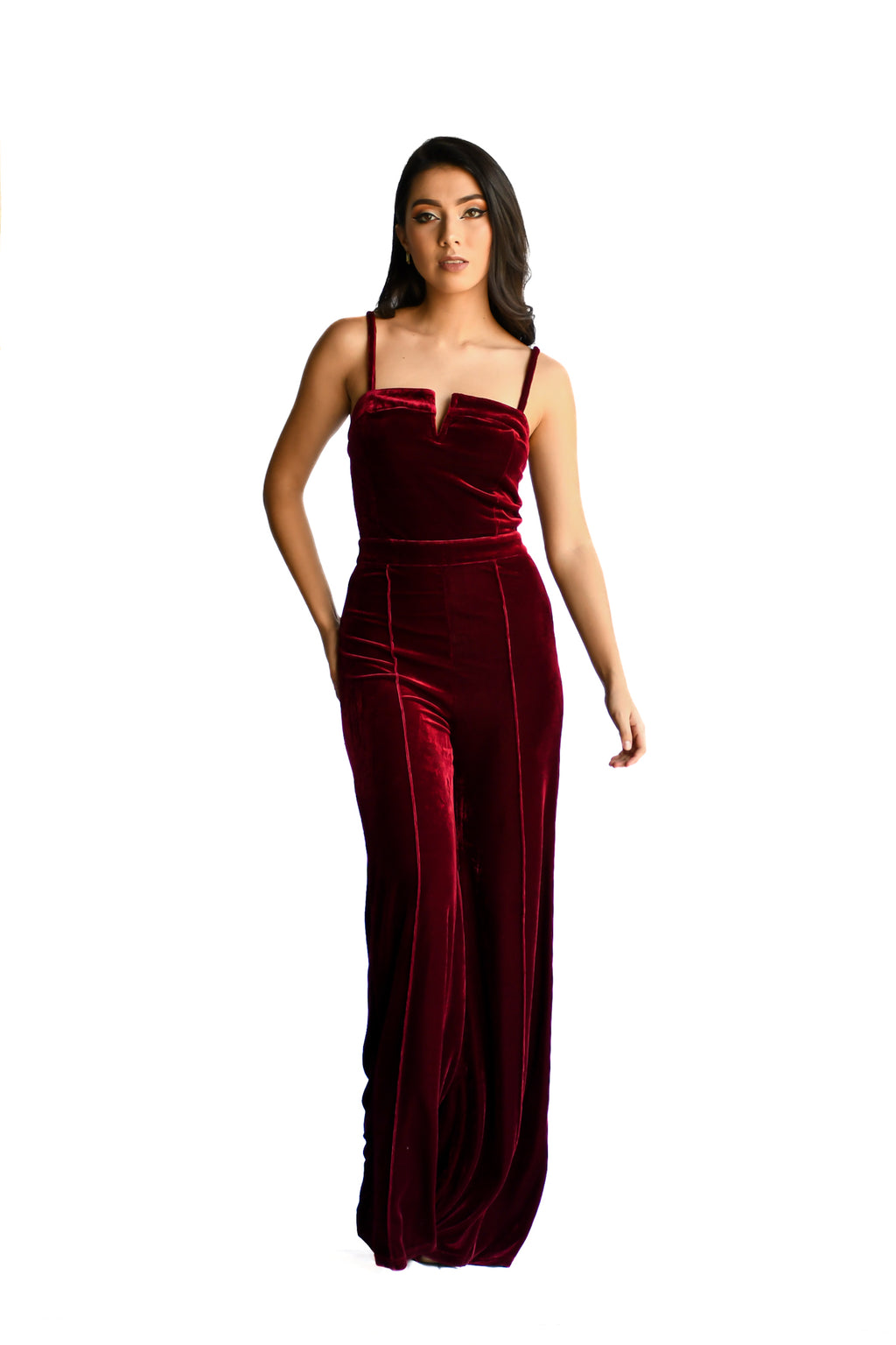 Strapless Palazzo Color Vino Outfit Pantalon Color Mostaza Blusa